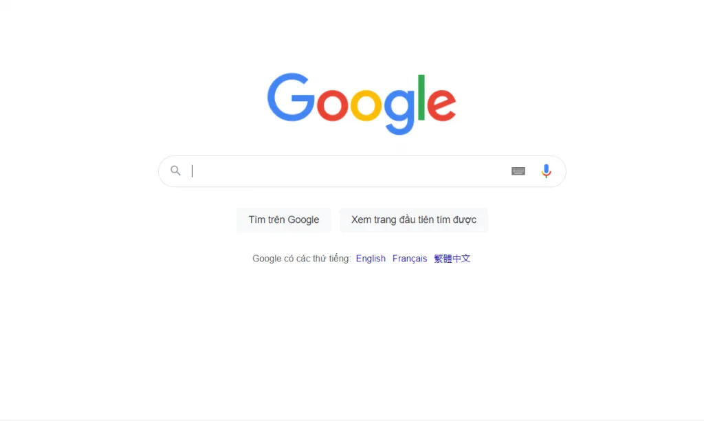 Google Search Box - Công cụ nghiên cứu từ khóa miễn phí phổ biến nhất hiện nay