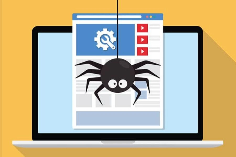 Google sử dụng các công cụ tự động spider để dò tìm và thu thập dữ liệu từ các trang web trên toàn mạng lưới.
