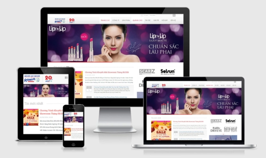 Website thiết kế riêng